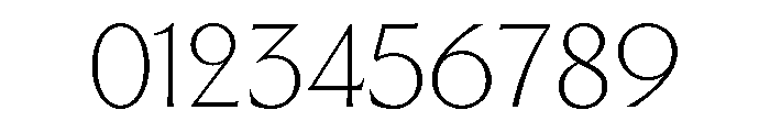 Spalla Thin Font OTHER CHARS
