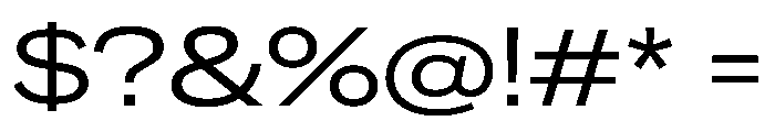 Special Gothic Expanded Regular Font OTHER CHARS