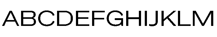 Special Gothic Expanded Regular Font UPPERCASE