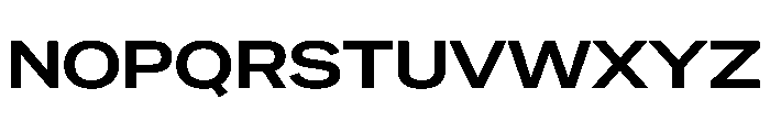 Special Gothic Expanded SemiBold Font UPPERCASE
