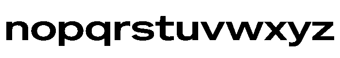 Special Gothic Expanded SemiBold Font LOWERCASE