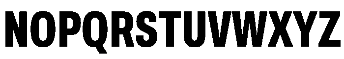 Special Gothic Extra Bold Font UPPERCASE