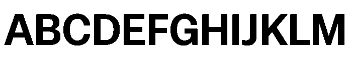 Special Gothic SemiBold Font UPPERCASE