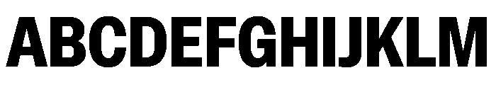 Special Gothic SemiCondensed Bold Font UPPERCASE