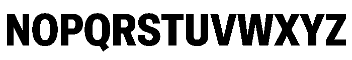 Special Gothic SemiCondensed Bold Font UPPERCASE