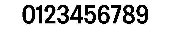 Special Gothic SemiCondensed Medium Font OTHER CHARS