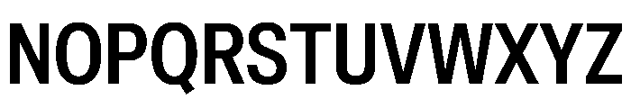 Special Gothic SemiCondensed Medium Font UPPERCASE