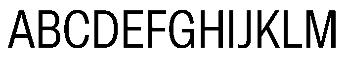 Special Gothic SemiCondensed Regular Font UPPERCASE