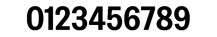 Special Gothic SemiCondensed SemiBold Font OTHER CHARS