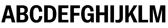 Special Gothic SemiCondensed SemiBold Font UPPERCASE