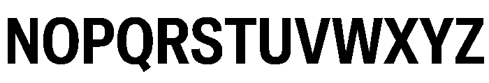 Special Gothic SemiCondensed SemiBold Font UPPERCASE
