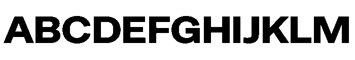 Special Gothic SemiExpanded Bold Font UPPERCASE