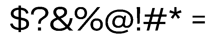 Special Gothic SemiExpanded Regular Font OTHER CHARS