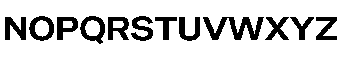 Special Gothic SemiExpanded SemiBold Font UPPERCASE
