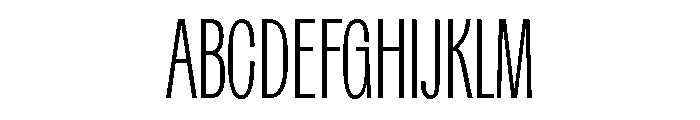 Spent VF Cmp ExLt Font UPPERCASE