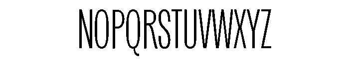 Spent VF Cmp ExLt Font UPPERCASE