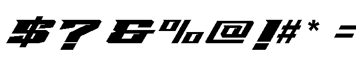 SPARK Italic Font OTHER CHARS