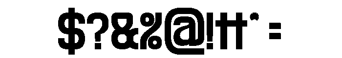 SPEED RACER Bold Font OTHER CHARS