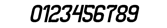 SPEED RACER Italic Font OTHER CHARS