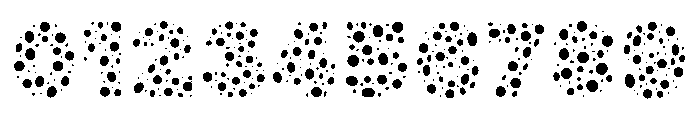 SPOOKY BUBBLE Font OTHER CHARS