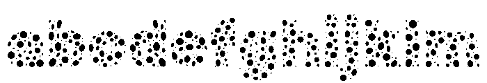 SPOOKY BUBBLE FONT