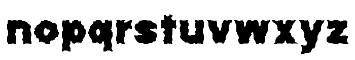 SPOOKY SOUL Font LOWERCASE