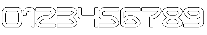 SPREAD WINGS-Hollow Font OTHER CHARS