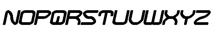 SPREAD WINGS Italic Font UPPERCASE