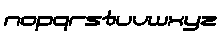 SPREAD WINGS Italic Font LOWERCASE