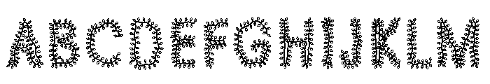 SPRING Highlights Font UPPERCASE