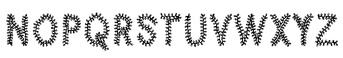 SPRING Highlights Font UPPERCASE