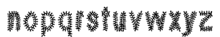 SPRING Highlights Font LOWERCASE