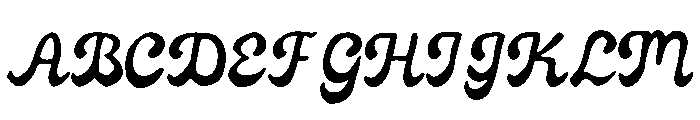 Space_Age Font UPPERCASE