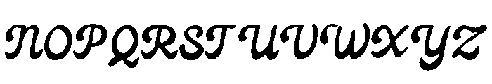 Space_Age Font UPPERCASE
