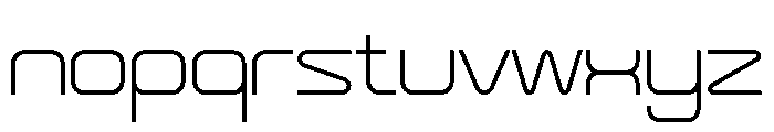 Space Void Font LOWERCASE
