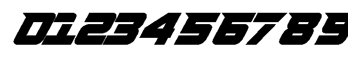 SpaceRace-Regular Font OTHER CHARS