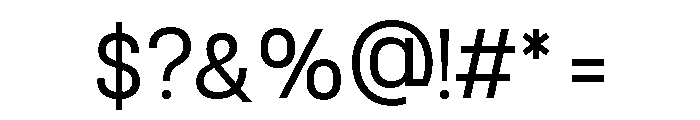 Spacilo Mono Regular Font OTHER CHARS