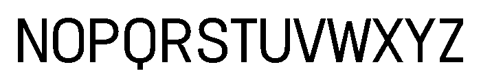 Spacilo Mono Regular Font UPPERCASE