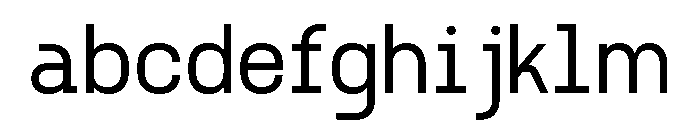 Spacilo Mono Regular FONT