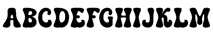 Spade Retro Font UPPERCASE