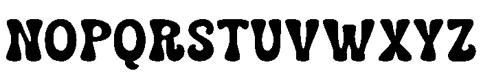 Spade Retro Font UPPERCASE