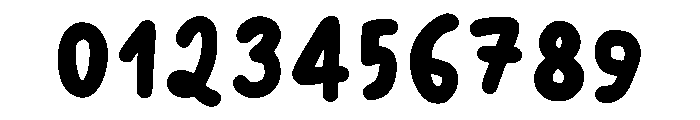 Spaghetti Full Regular Font OTHER CHARS