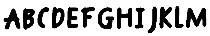 Spaghetti Full Regular Font UPPERCASE