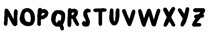 Spaghetti Full Regular Font UPPERCASE