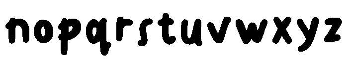 Spaghetti Full Regular Font LOWERCASE