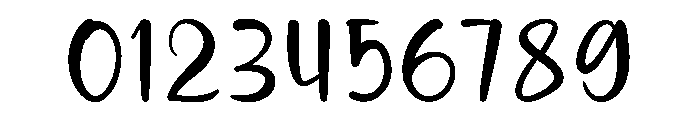 Spaghetti Like Font OTHER CHARS