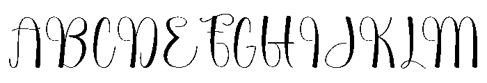 Spark England Font UPPERCASE