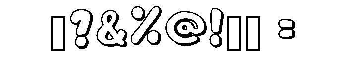 Sparkle Christmas Regular Font OTHER CHARS