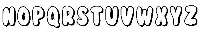 Sparkle Christmas Regular Font LOWERCASE