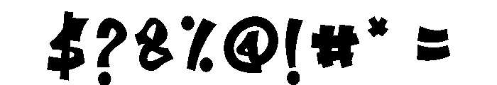 Sparkle Newyear Font OTHER CHARS